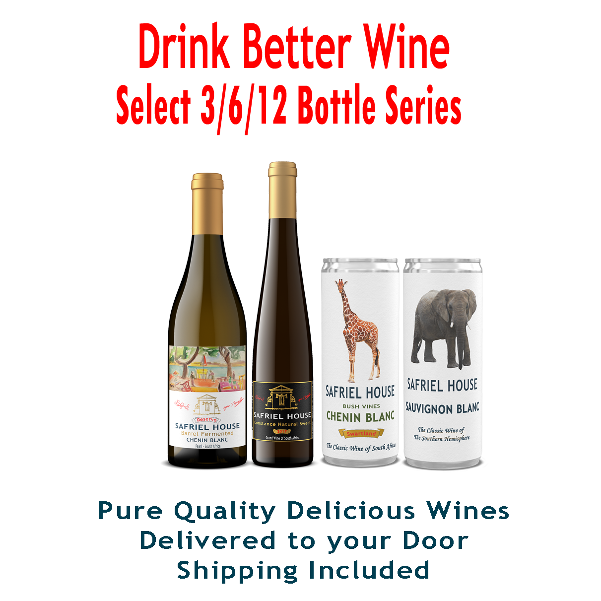 Drink Better Wine Club -"TODAY ONLY" ENTER DISCOUNT CODE 'WMB20' AT CHECKOUT